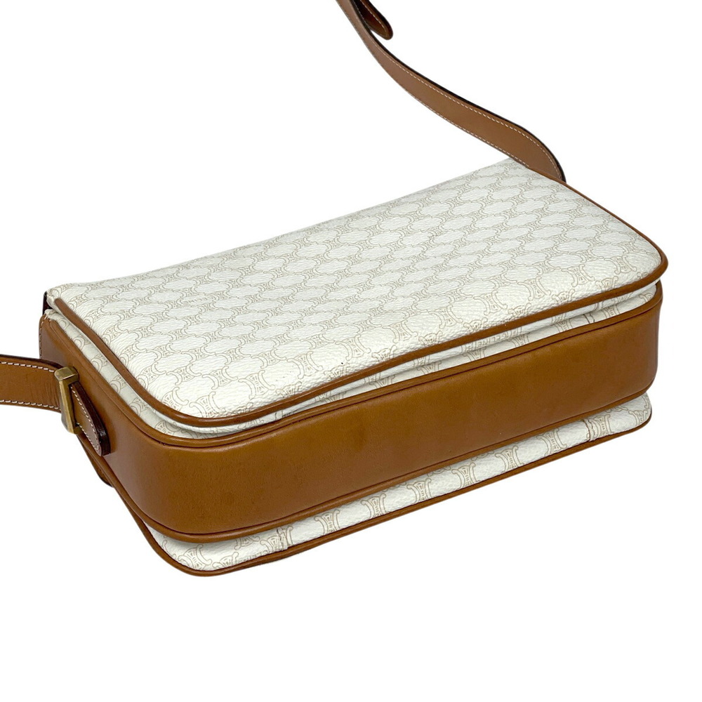 Celine Macadam shoulder bag cross Body Bum Crossbody Belt canvas white - Picture 2 of 7